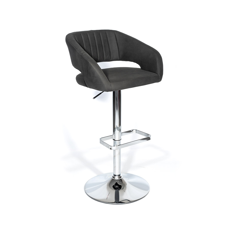 Scaun modern reglabil PU pivotant cu suport pentru picioare